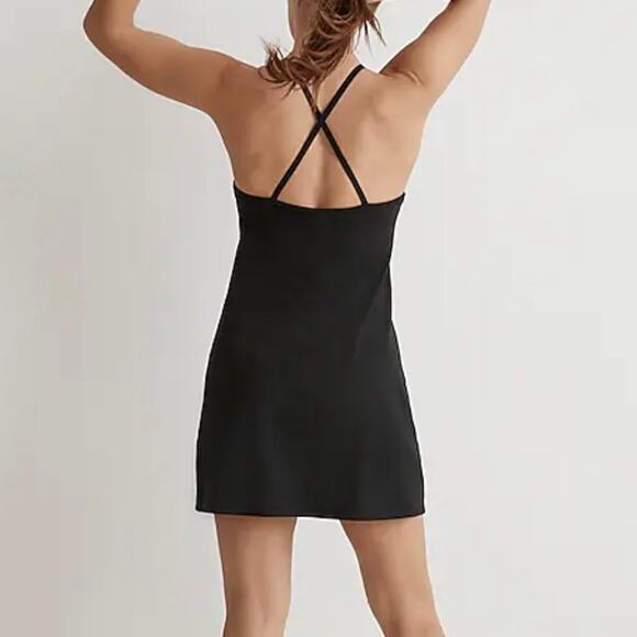 Madewell Flex 2.0 Fitness Dress Womens XL True Black Biker Short - Picture 8 of 13